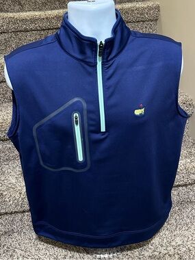 Augusta National *MASTERS Tech* lightweight pullover golf ⛳️ jacket vest - S